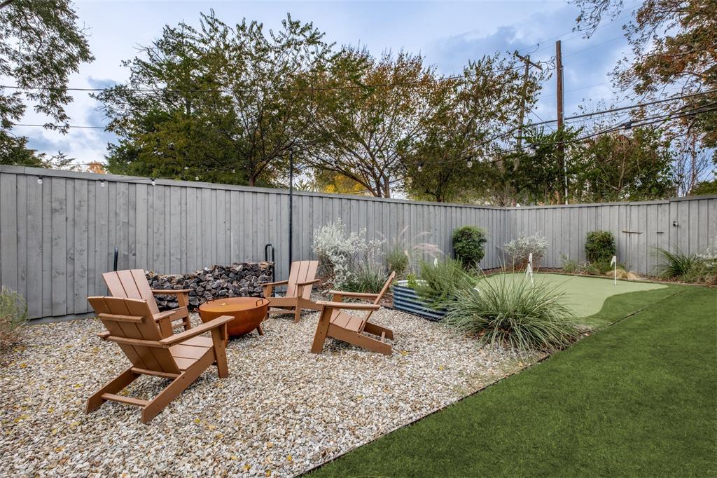 5819 Prospect Avenue Dallas, TX 75206 - Photo 23 of 25 a backyard of a house with outdoor seating