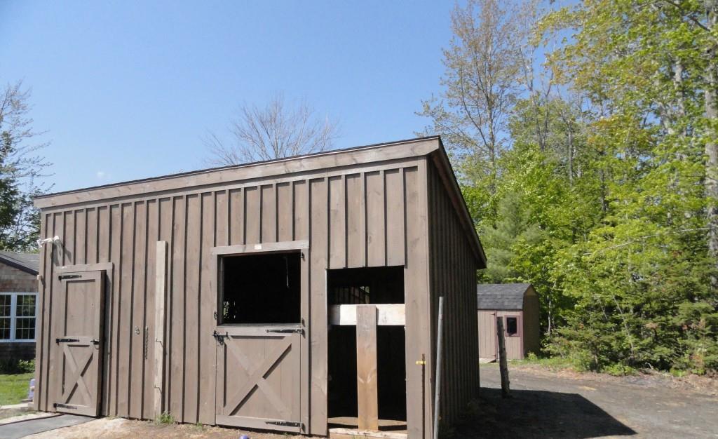 423 Sidelinger Road Union, ME 04862 - Photo 16 of 24 Custom built Amish Horse Barn - with...