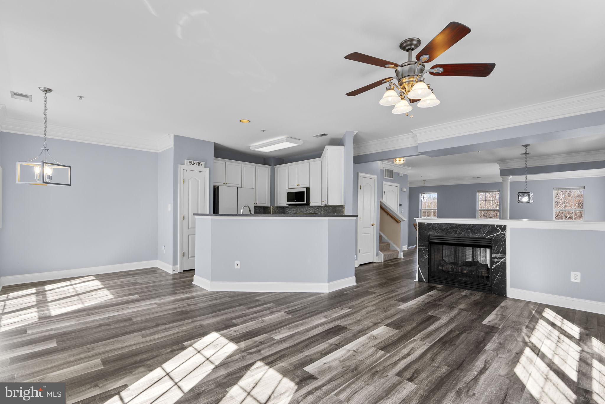 932 Orchard Ridge Drive, Unit 200 Gaithersburg, MD 20878 - Photo 51 of 51 a view of kitchen and living room