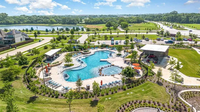 a view of a brick house with a large door