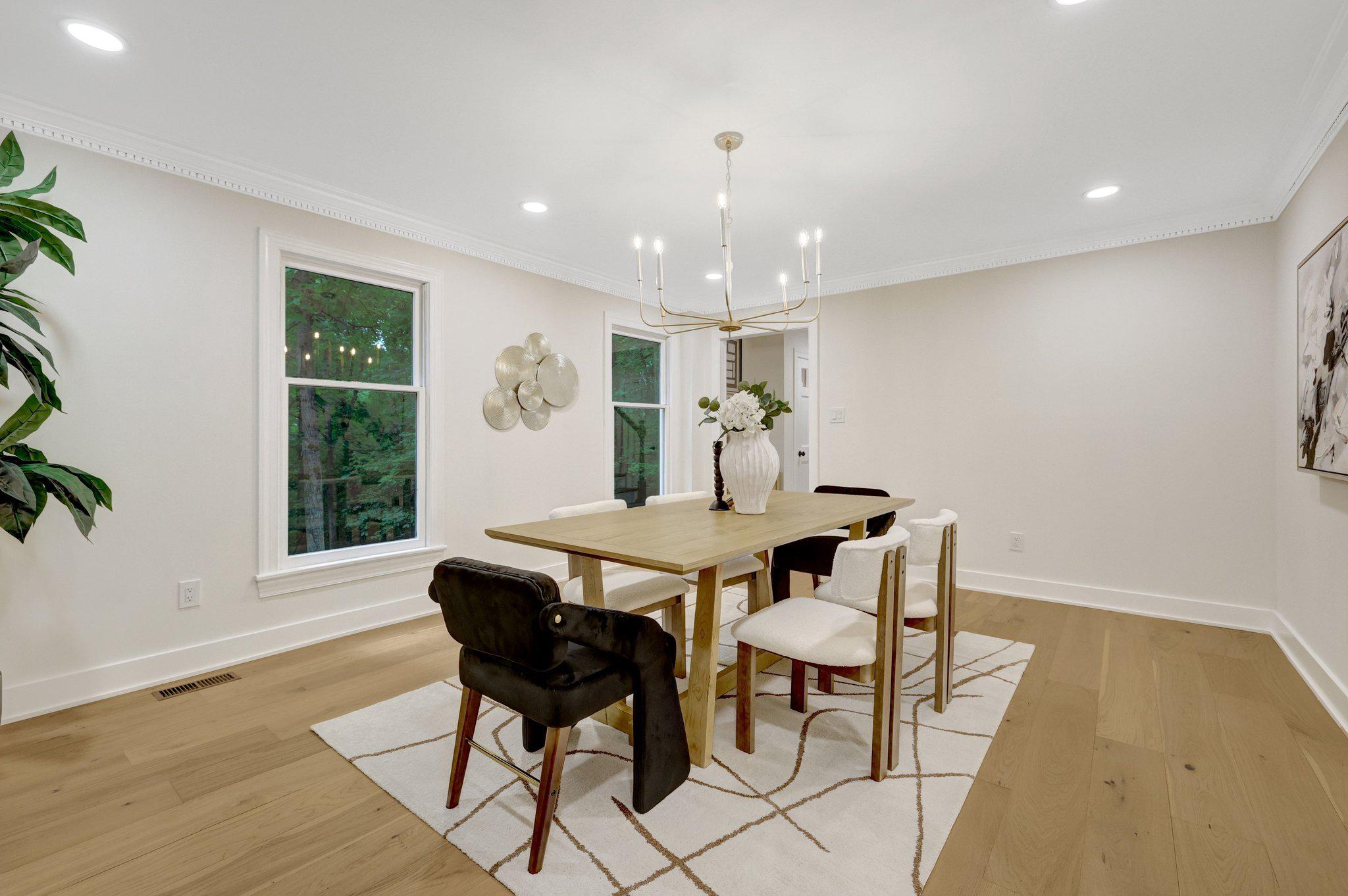 1132 Springvale Road Great Falls, VA 22066 - Photo 12 of 81 Elegant dining space with modern flair.