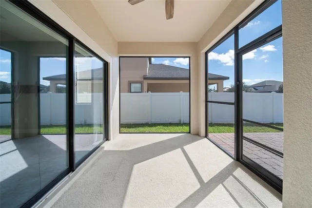 a view of a backyard with a garden