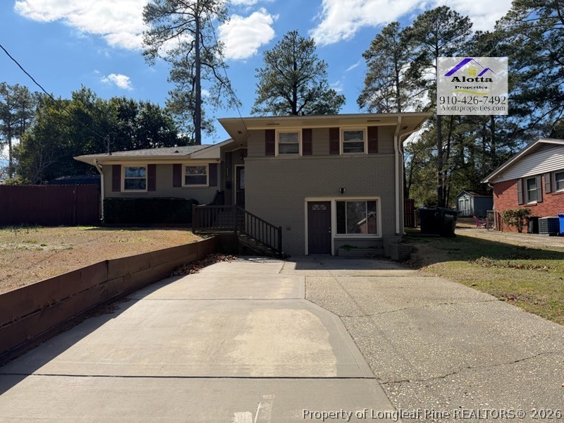 1817 McGougan Road Fayetteville, NC 28303 - Photo 2 of 24 a view of house with outdoor space and sitting area