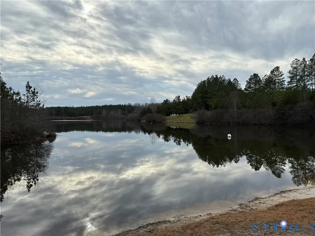 a view of outside space and mountain view