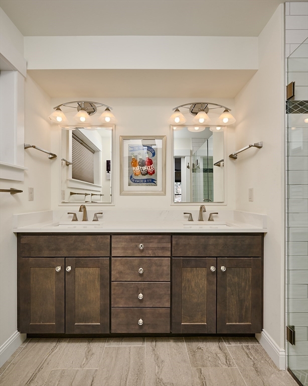 23 Ford Crossing Northampton, MA 01060 - Photo 13 of 34 a spacious bathroom with a granite countertop double vanity sink mirror and bathtub