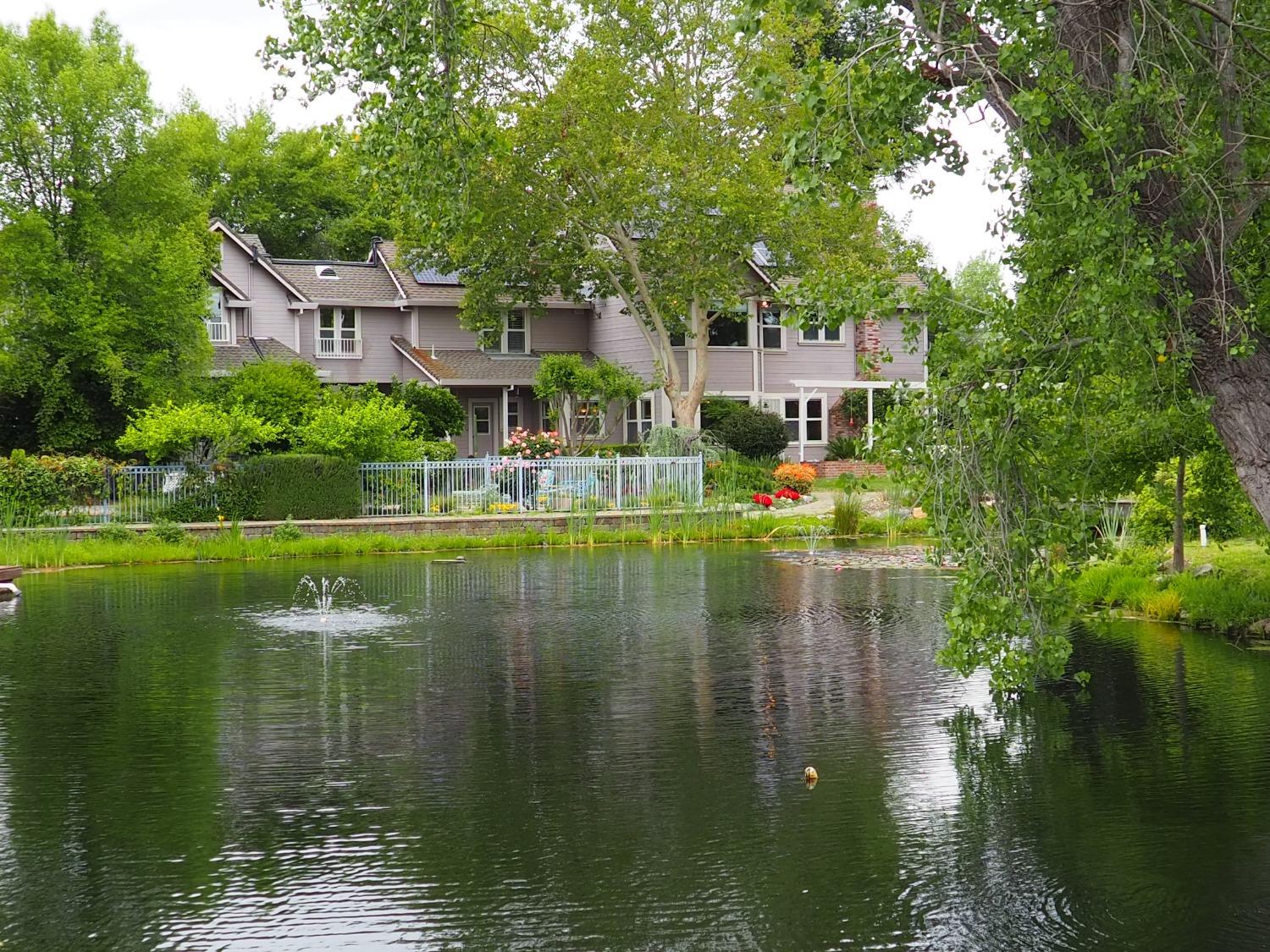 a view of lake with house