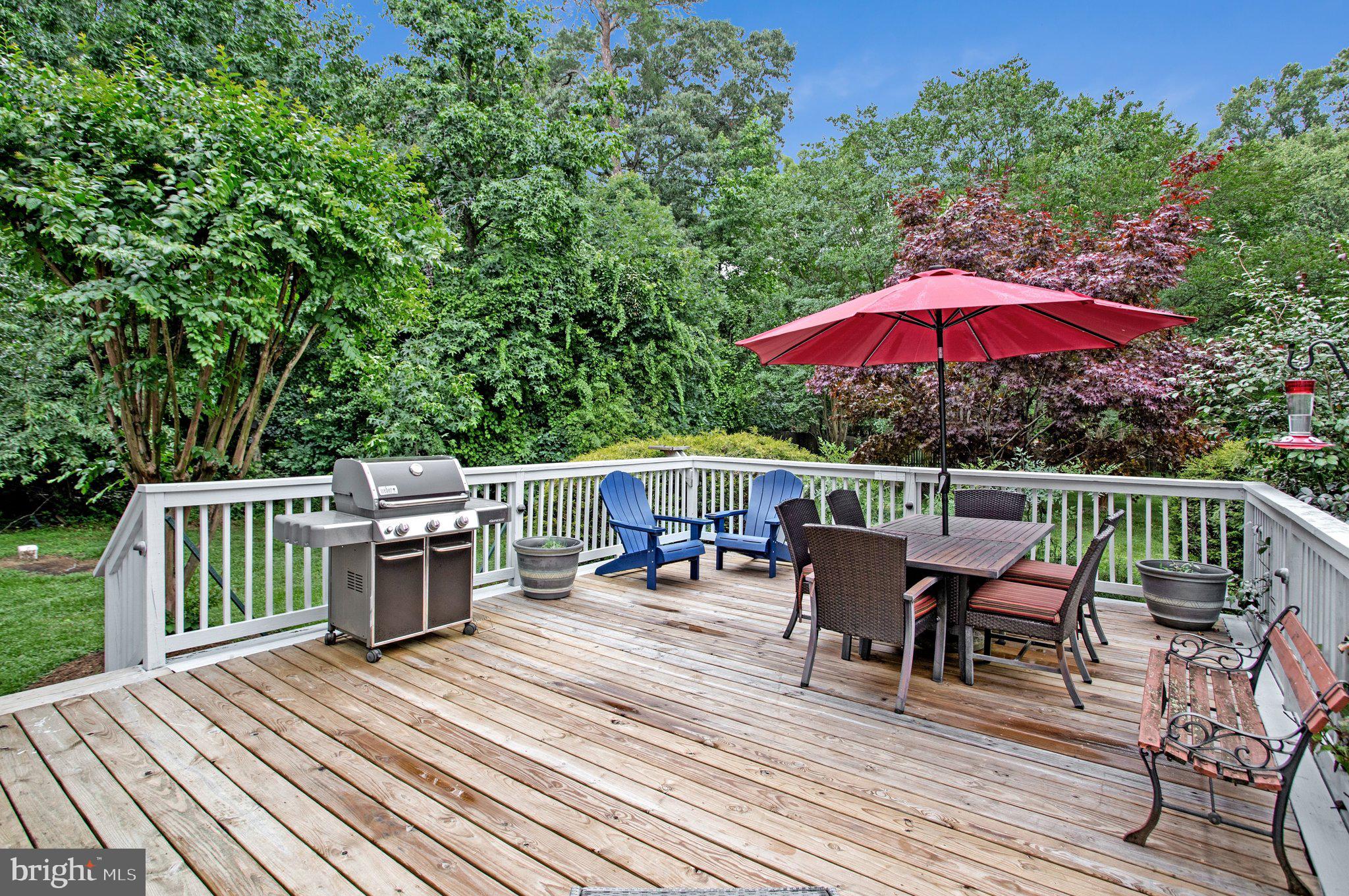1582 Snug Harbor Road Shady Side, MD 20764 - Photo 9 of 53 Charming deck for outdoor gatherings.