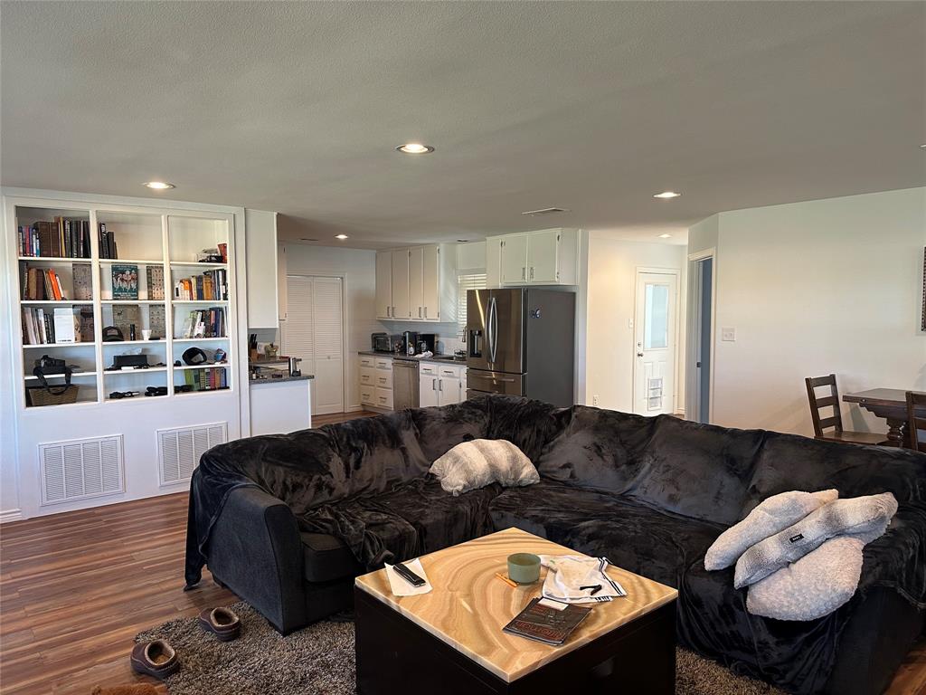 2387 Forehand Road Trinidad, TX 75163 - Photo 12 of 25 a living room with furniture and kitchen view