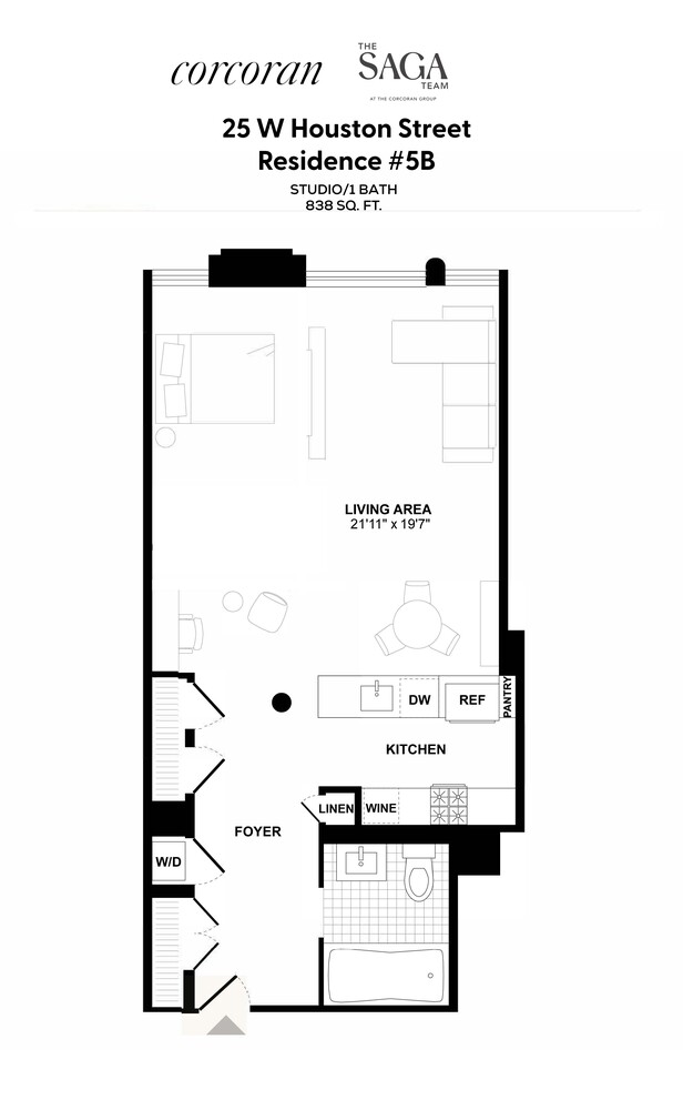 25 West Houston Street, Unit 5B Manhattan, NY 10012 - Photo 7 of 8 unknown