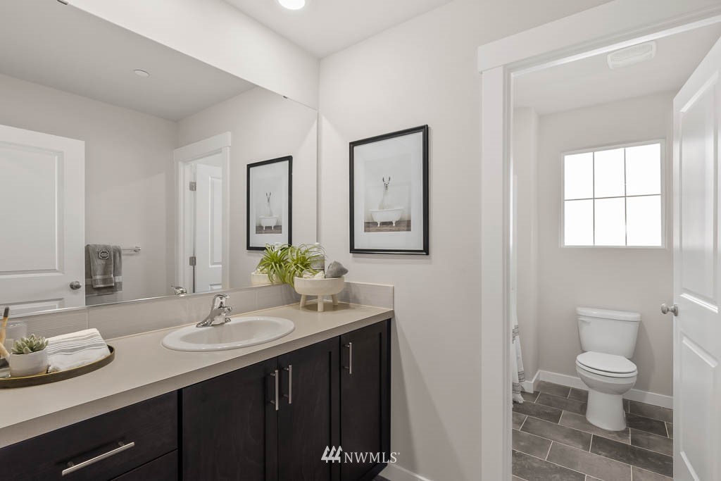 17 180th Place Southeast, Unit 42 Bothell, WA 98012 - Photo 28 of 38 a bathroom with a sink and a toilet