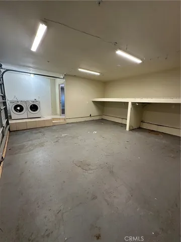 a view of backyard with a outdoor space