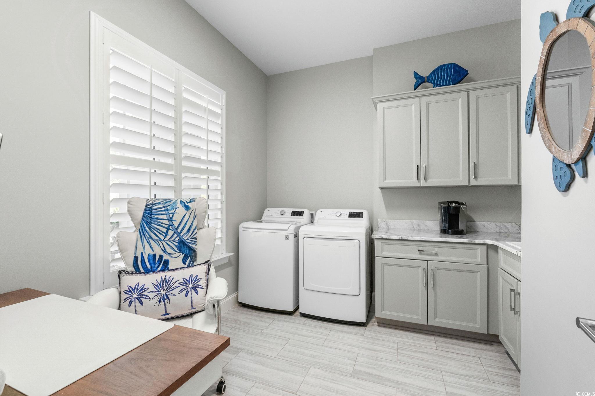 2225 Macerata Loop Myrtle Beach, SC 29579 - Photo 25 of 40 Laundry area with washing machine and clothes dryer