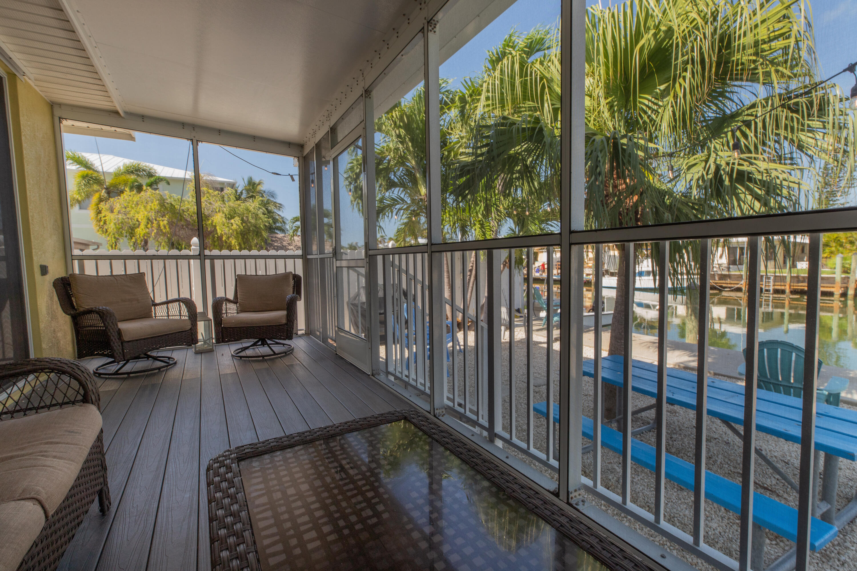 441 3rd Street Key Colony Beach, FL 33051 - Photo 14 of 30 Screened porch