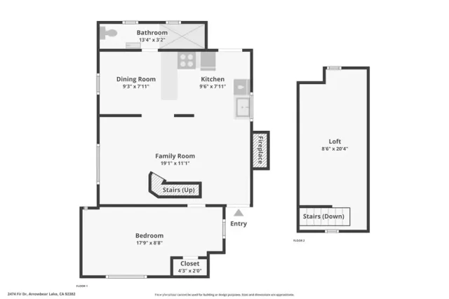 $255,000 | 2474 Fir, Running Springs, CA 92382