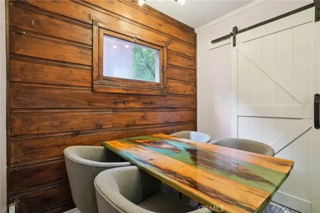 a room with furniture and wooden floor