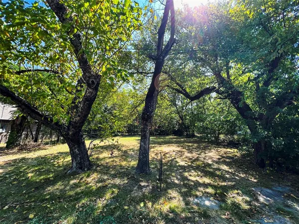 a view of outdoor space with trees