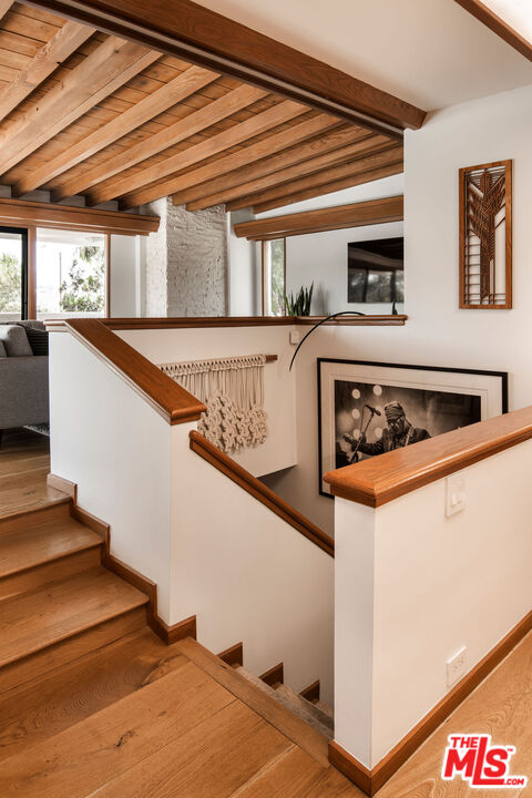 2371 Cove Avenue Los Angeles, CA 90039 - Photo 22 of 38 a view of entryway and kitchen