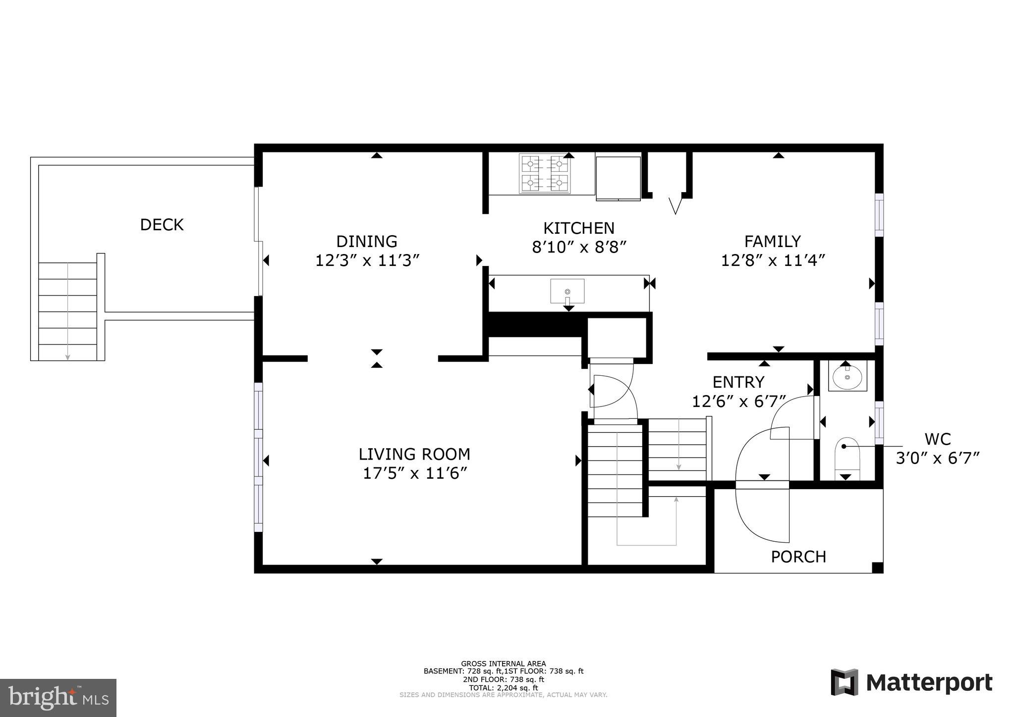 2190 Pond View Court Reston, VA 20191 - Photo 37 of 38 Floor Plan -Main Level