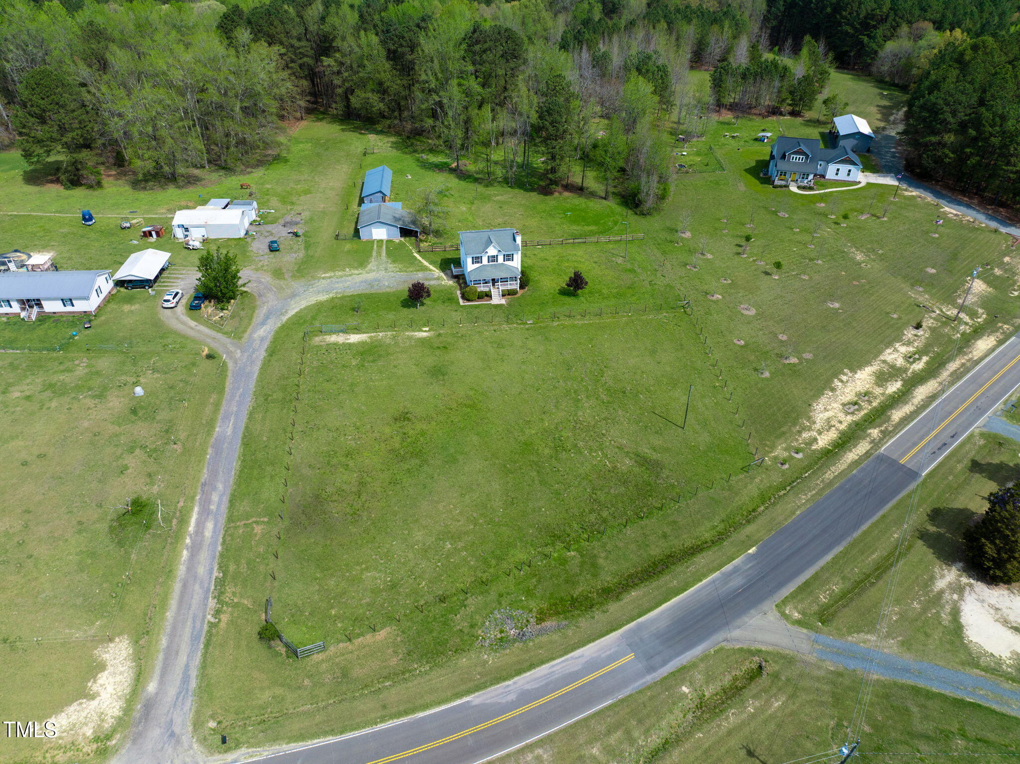 2651 Bennett Road Creedmoor, NC 27522 - Photo 46 of 46 Front Aerial