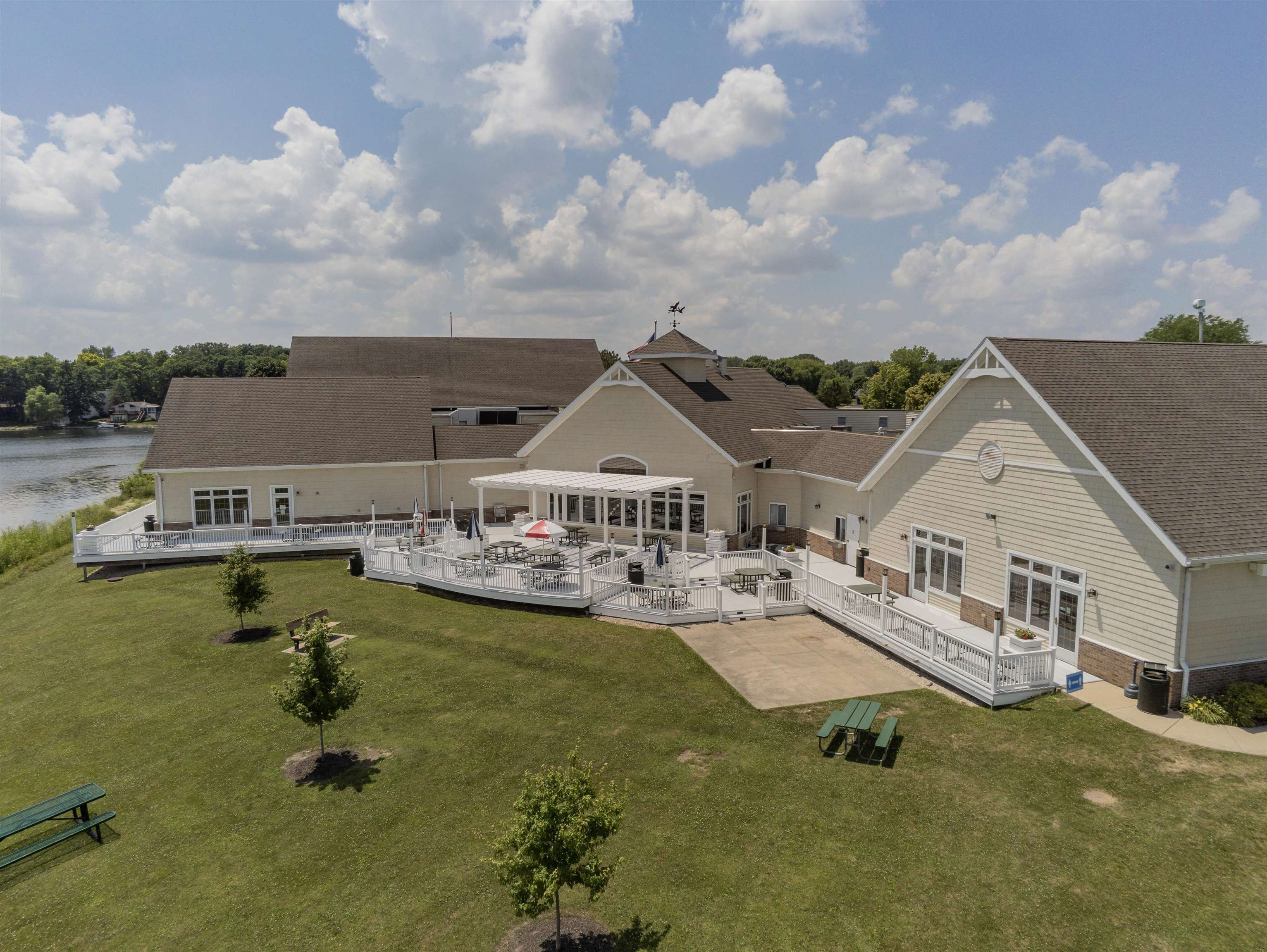 237 Rochester Road Northeast Poplar Grove, IL 61065 - Photo 24 of 28 a view of a house with swimming pool and porch