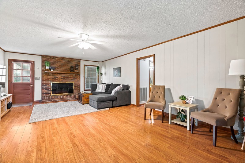2300 Raspberry Lane Lebanon, TN 37087 - Photo 7 of 48 a living room with furniture wooden floor and a fireplace