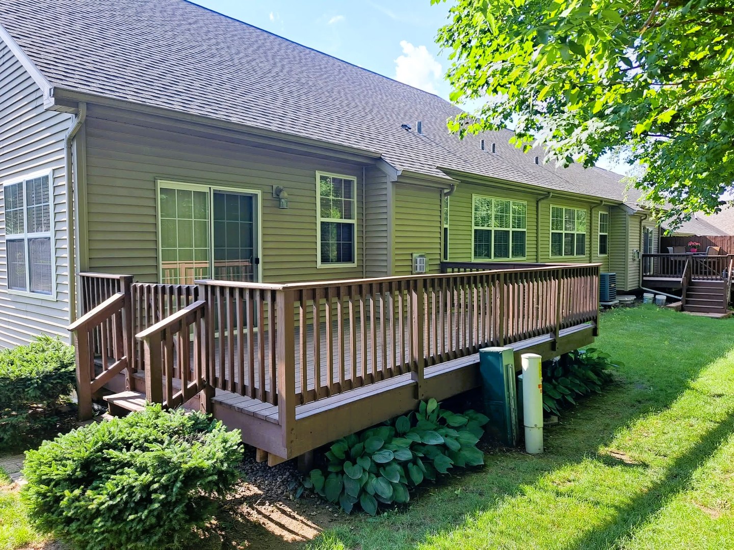 1670 Overlook Drive Dixon, IL 61021 - Photo 34 of 36 a view of a house with a yard and deck