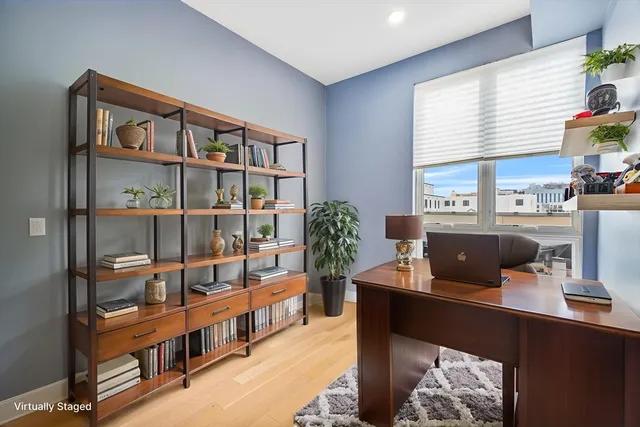 a view of empty room