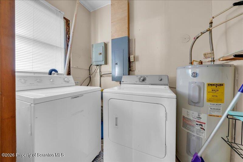 1228 Lake Road Factoryville, PA 18419 - Photo 19 of 43 a utility room with dryer and washer