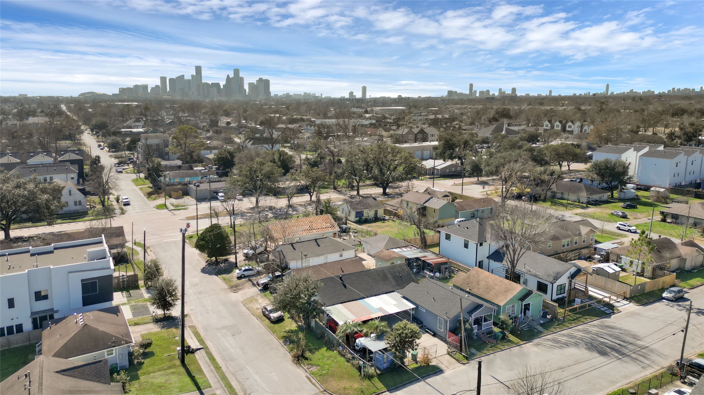 4811 Terry Street Houston, TX 77009 - Photo 2 of 30 an aerial view of a city