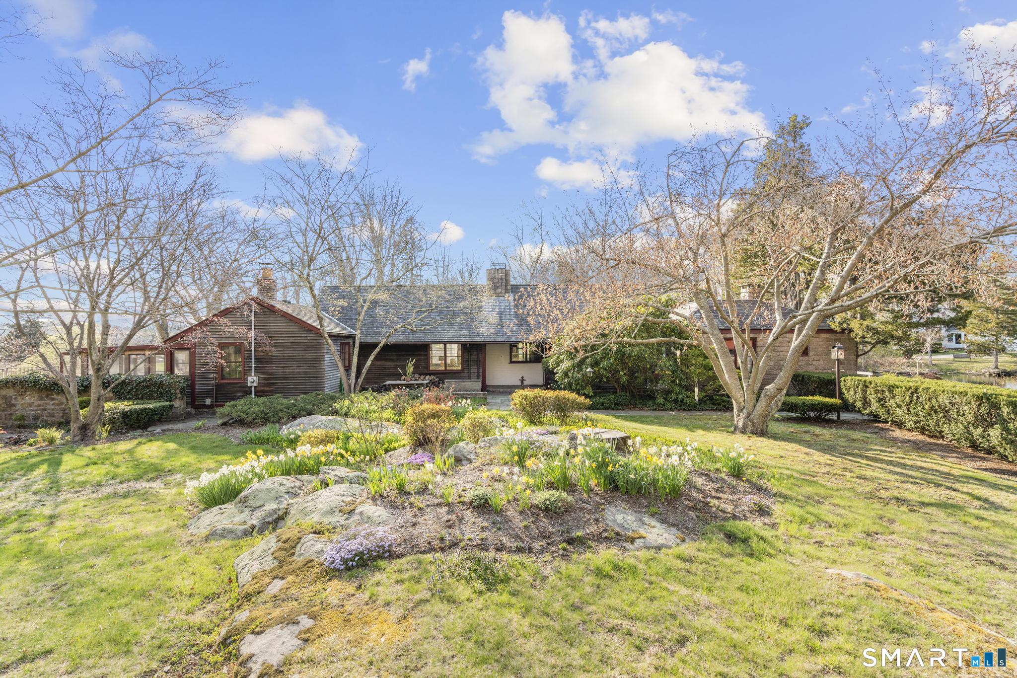 55-69 Sawmill Road Branford, CT 06405 - Photo 3 of 40 a view of a yard with a large tree