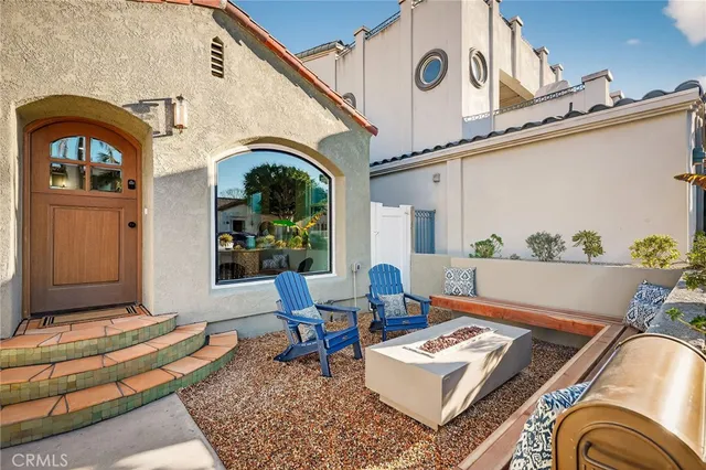 a outdoor living with furniture