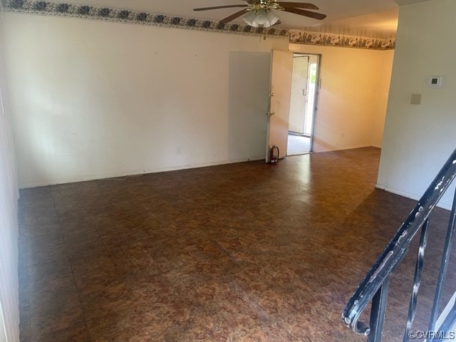9504 Gayton Road Henrico, VA 23229 - Photo 7 of 8 en empty room with wooden floor