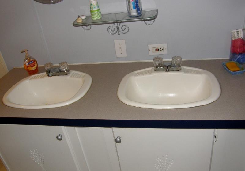 142 Victor Cabbage Road Hohenwald, TN 38462 - Photo 18 of 30 THE GUEST BATH FEATURES A DOUBLE VANITY.