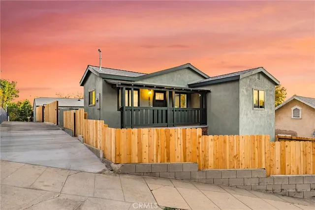 a view of front door