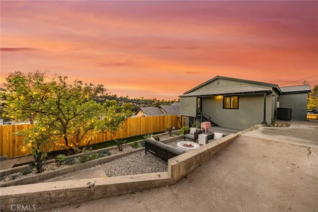 a view of a couches in the roof deck