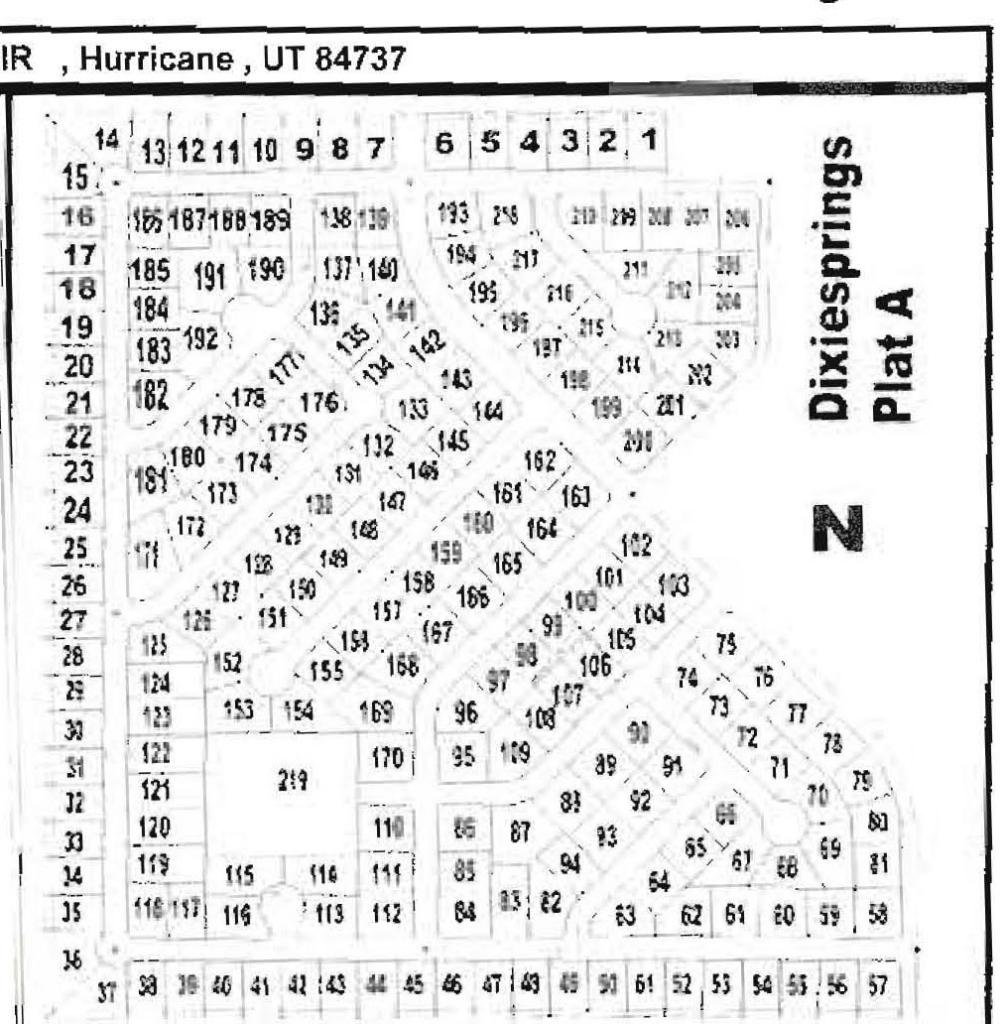 Dixie Springs Drive, Unit A2 Hurricane, UT 84737 - Photo 1 of 1 Plat A