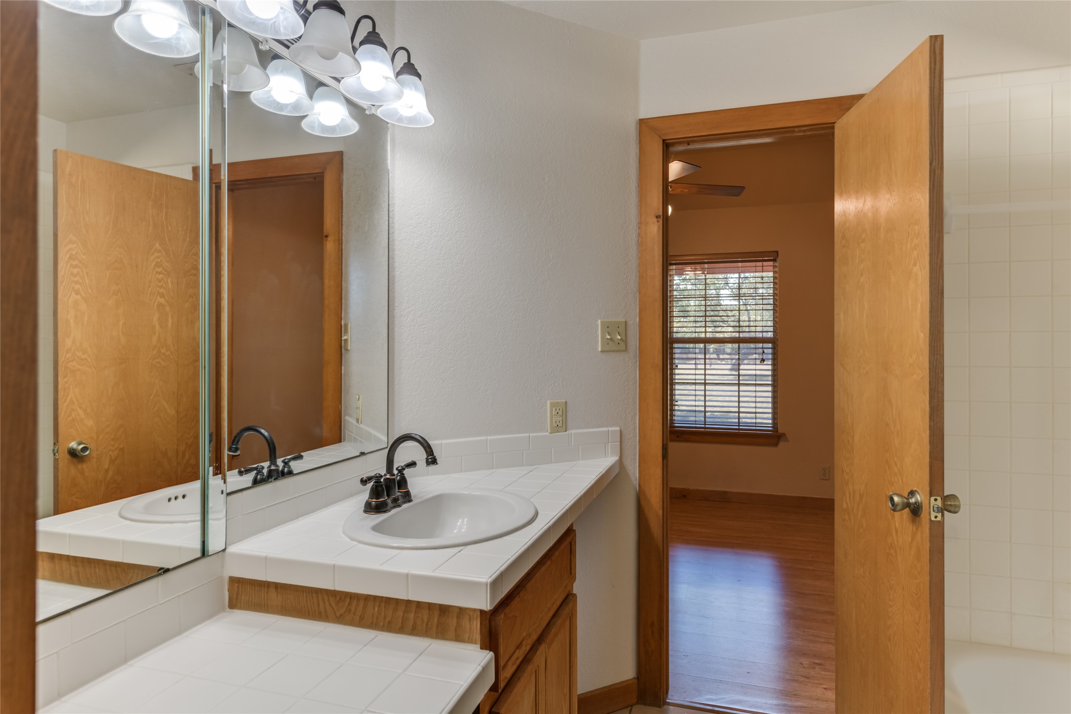1201 Sandy Point Road Wimberley, TX 78676 - Photo 25 of 40 a view of bathroom with dual sinks