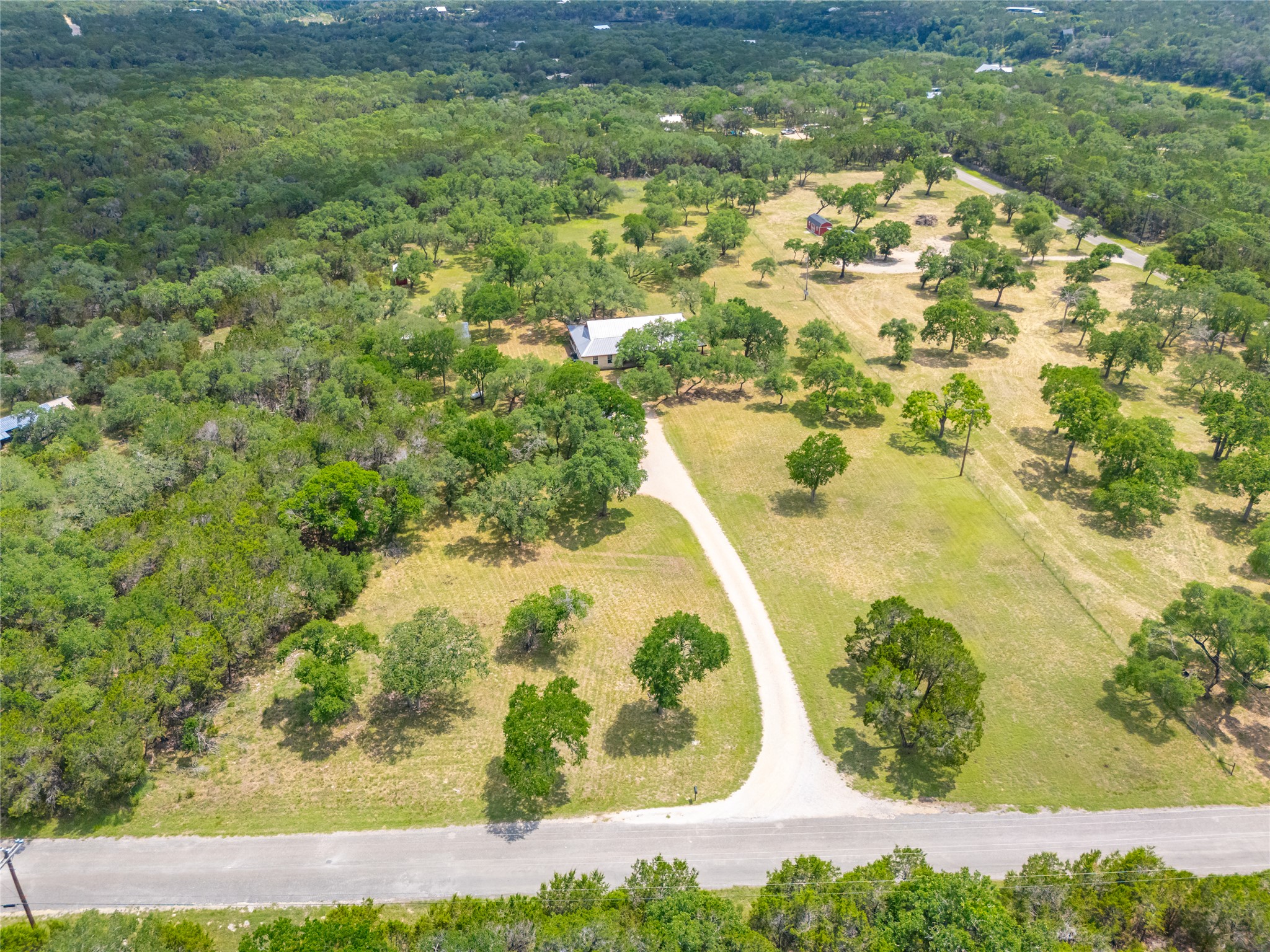 1201 Sandy Point Road Wimberley, TX 78676 - Photo 31 of 40 a view of a garden