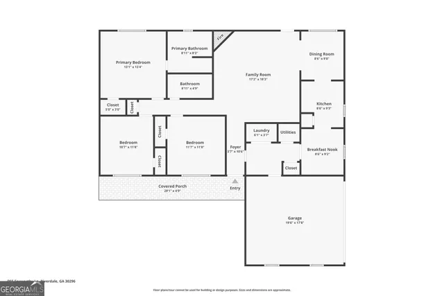 a picture of a floor plan