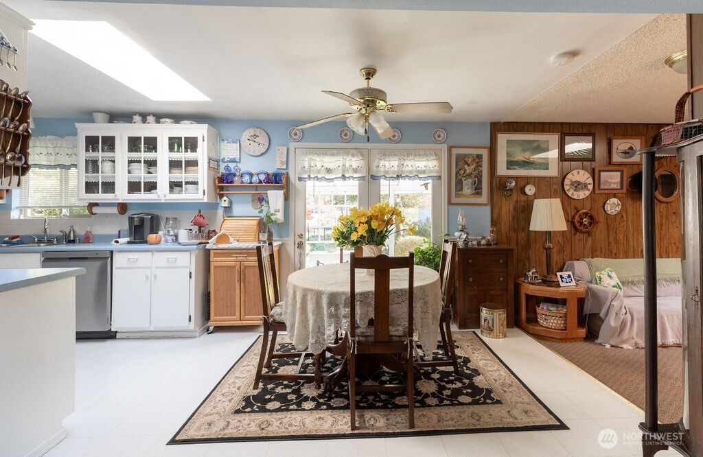 371 Flora Place Forks, WA 98331 - Photo 10 of 40 a living room with fireplace furniture and a rug
