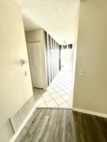 a view of front door