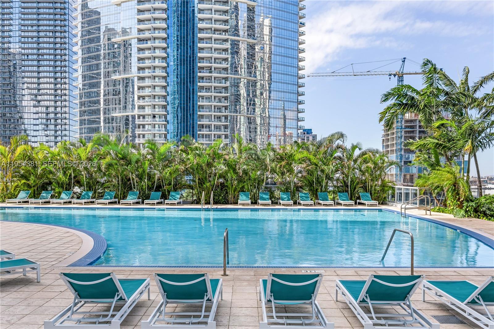 888 Biscayne Boulevard, Unit 2009 Miami, FL 33132 - Photo 21 of 21 a view of outdoor space with seating