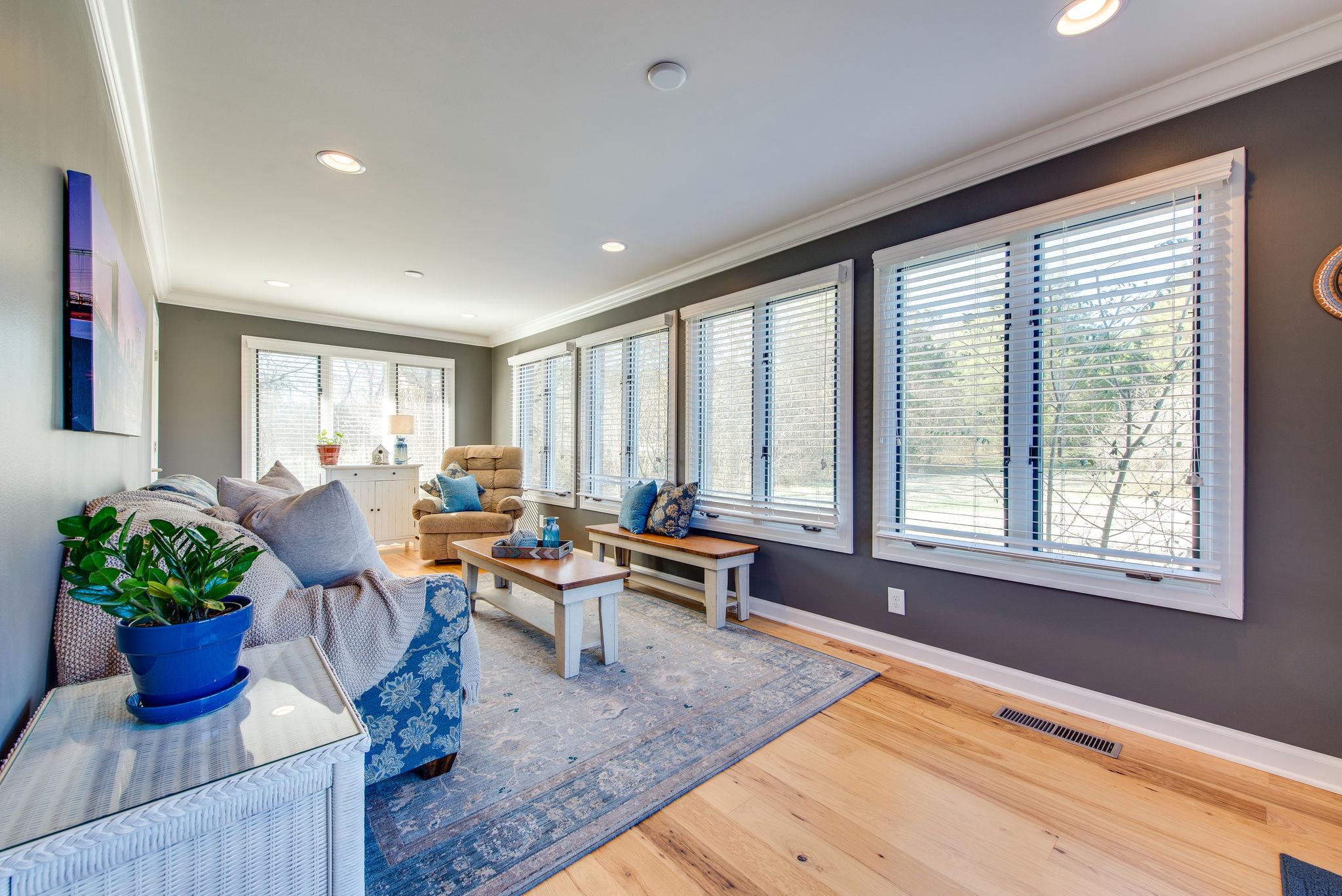 2164 Kidd Road Nolensville, TN 37135 - Photo 20 of 26 Sunroom opening to the Pool Area; A real harmonizing feature for starting your day.