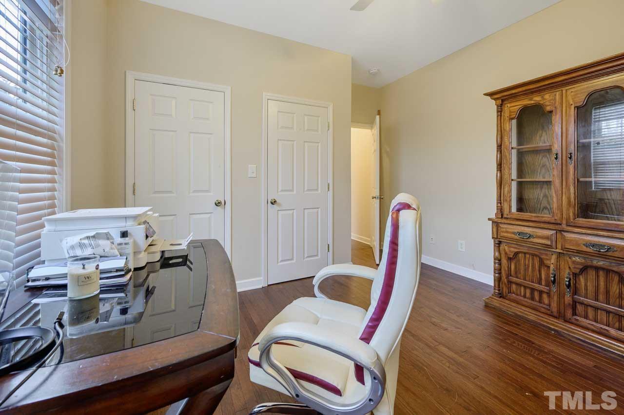 7001 New Sharon Church Road Rougemont, NC 27572 - Photo 26 of 52 a living room with furniture a couch and wooden floor