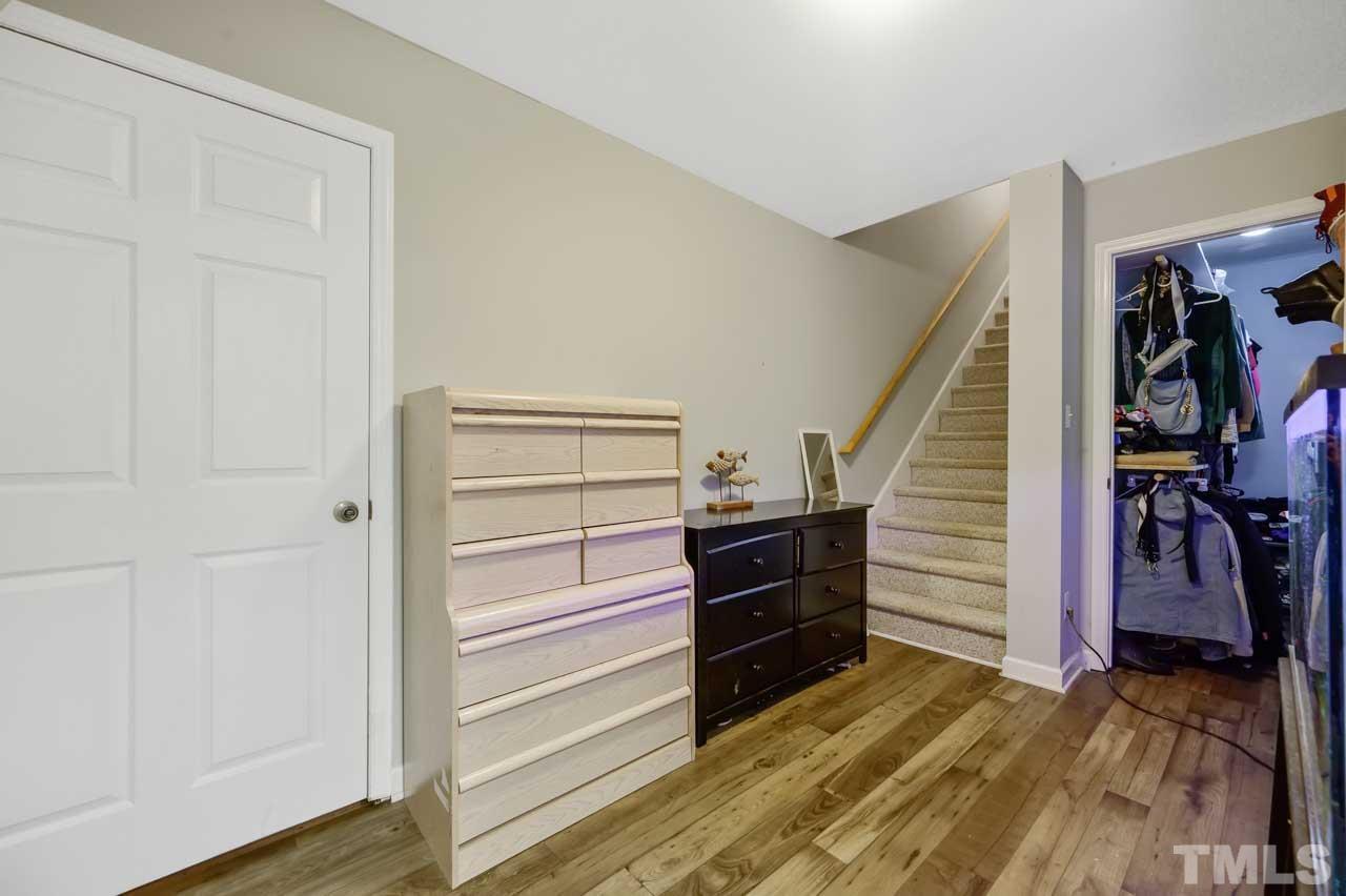 7001 New Sharon Church Road Rougemont, NC 27572 - Photo 38 of 52 a view of walk in closet with empty racks