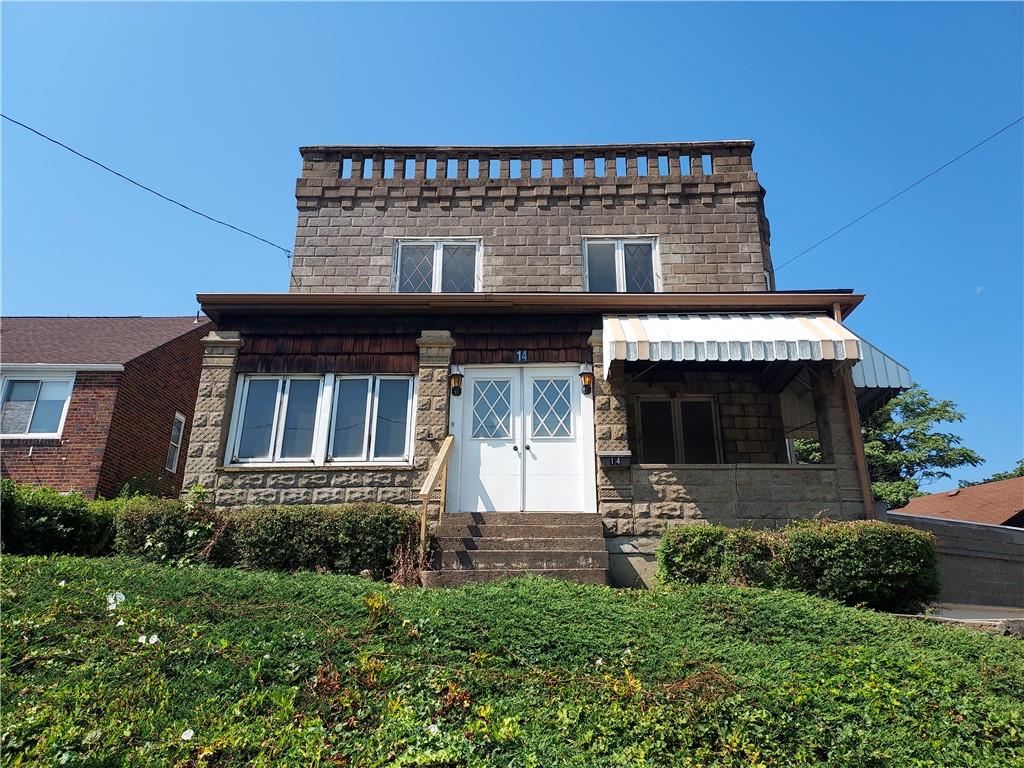 14 Wainwright Avenue Pittsburgh, PA 15227 - Photo 3 of 30 front view of a house with a small yard