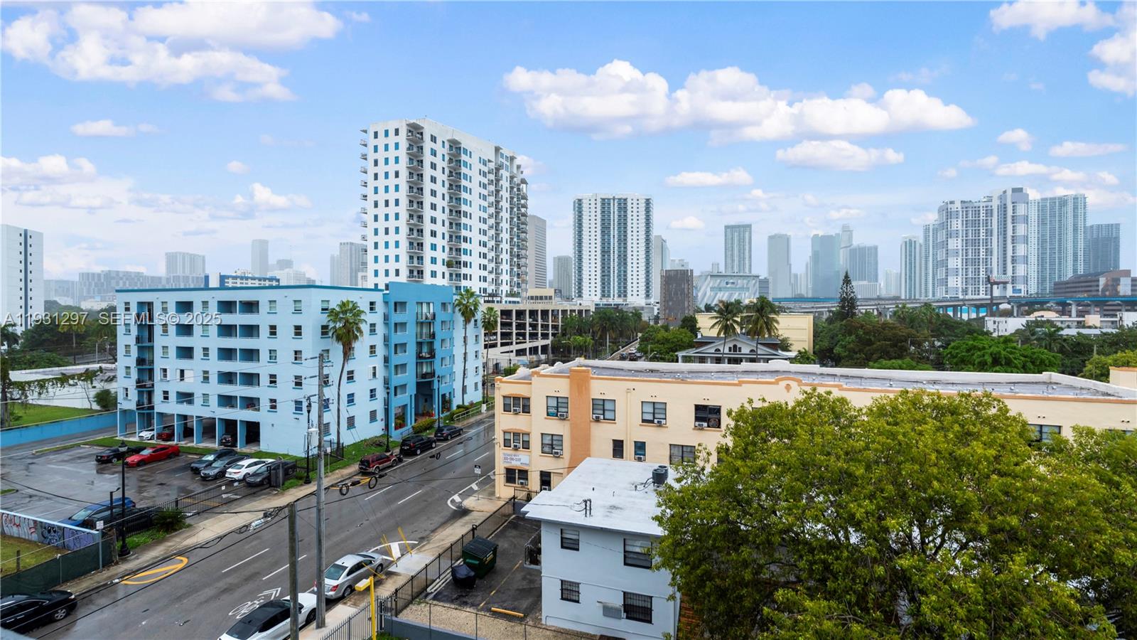 546 Southwest 1st Street, Unit 603 Miami, FL 33130 - Photo 10 of 14 a city view with tall buildings