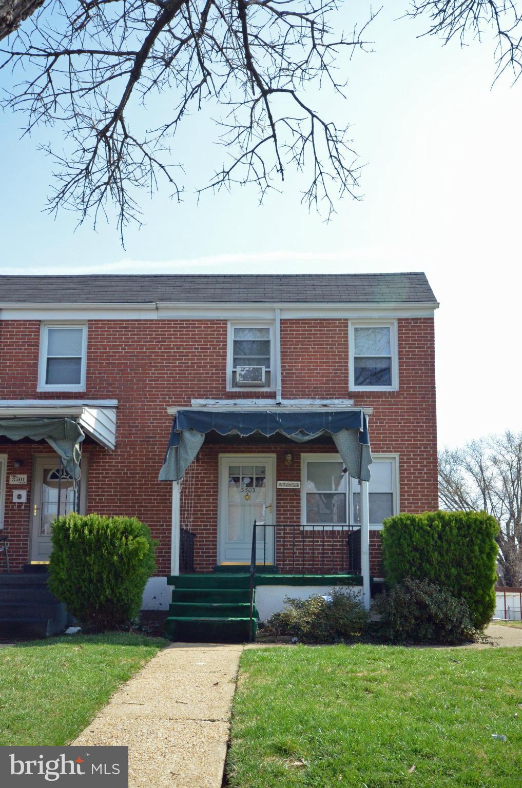 3503 Clarenell Road Baltimore, MD 21229 - Photo 3 of 24 Exterior (Front)