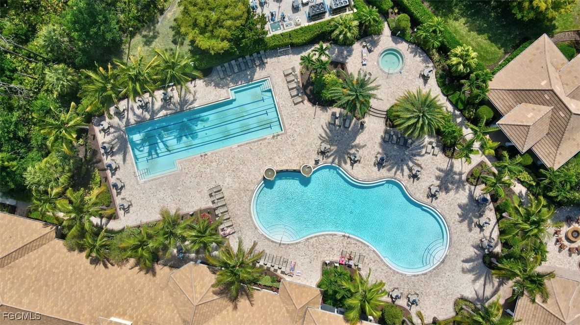 11812 Clifton Terrace Fort Myers, FL 33913 - Photo 43 of 46 an aerial view of a swimming pool