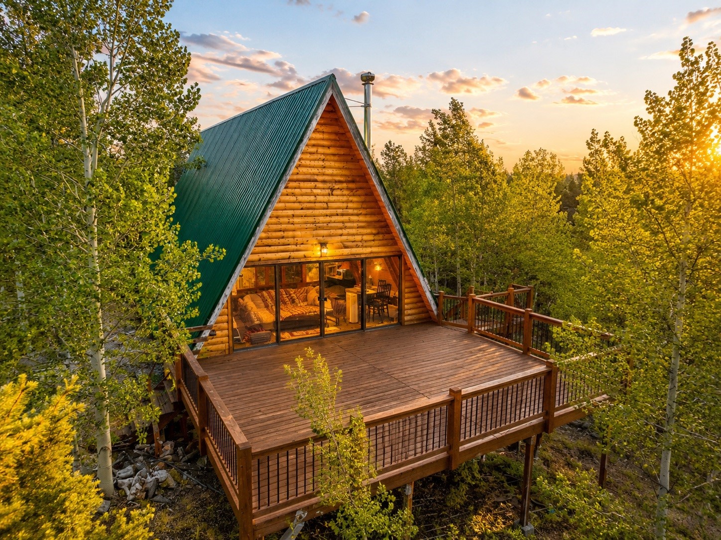 567 Haida Road Como, CO 80456 - Photo 18 of 41 a view of a large building with large trees